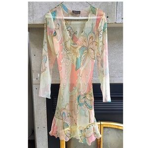 super cute boho bathing suit cover-up